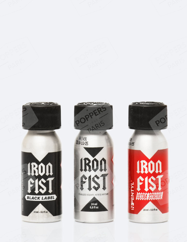 Trio Poppers Iron Fist 24 ml