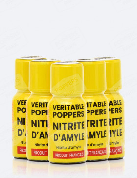 Poppers Véritable Amyle 15 ml x5