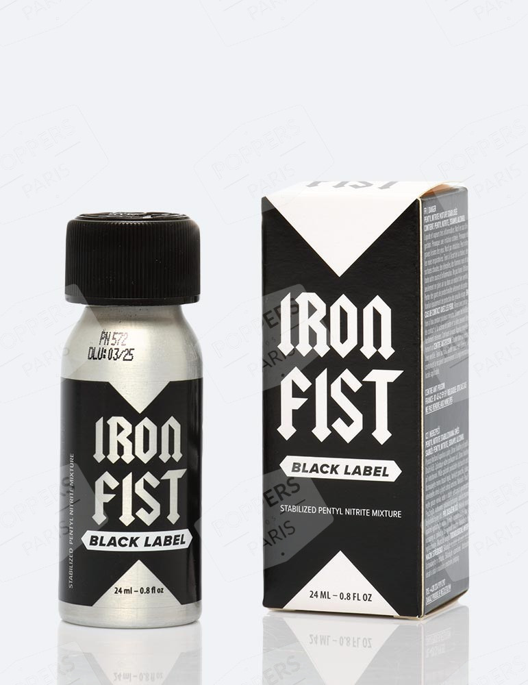 Poppers Iron Fist Black Label 24 ml