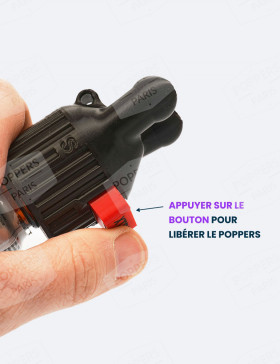 Bouton-poussoir du Bouchon Snffr Kinky XTRM Étanche Small noir