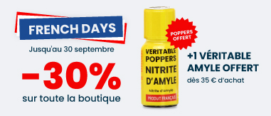 French Days Poppers Paris